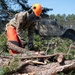102nd Civil Engineer Squadron conducts chainsaw training