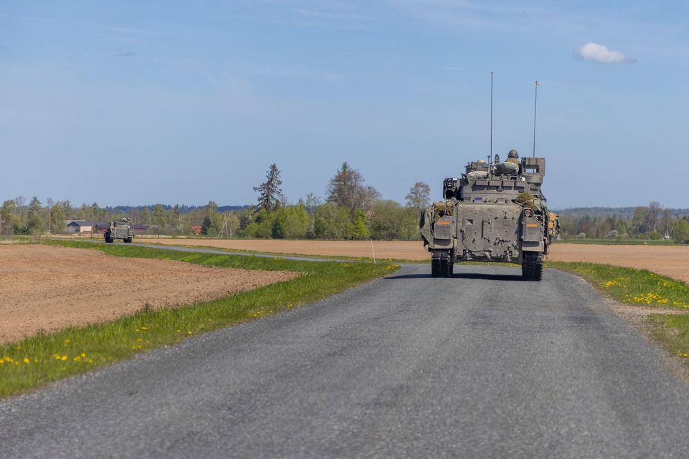 U.S. Army Participates in Multinational Training Exercise in Estonia (Hedgehog)