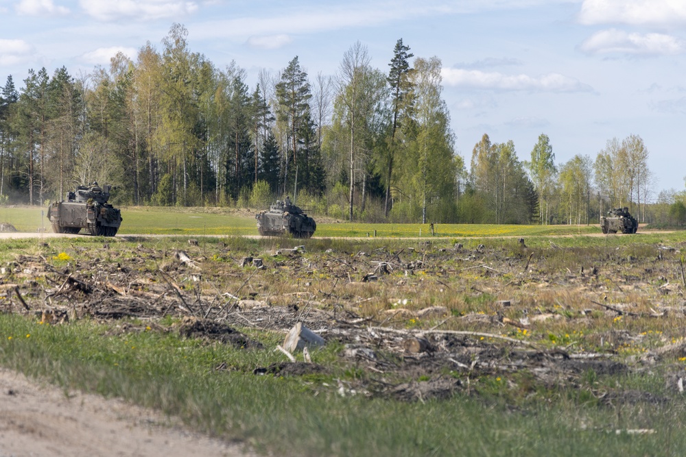 U.S. Army Participates in Multinational Training Exercise in Estonia (Hedgehog)