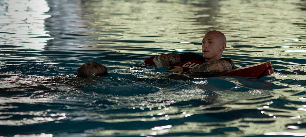 Devil Dogs can swim