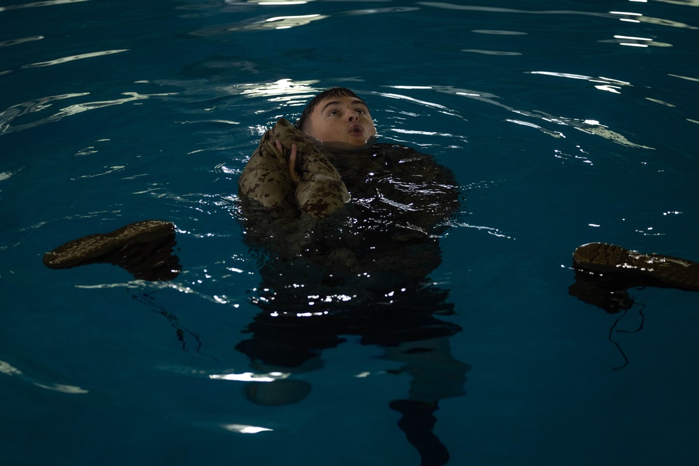 Devil Dogs can swim