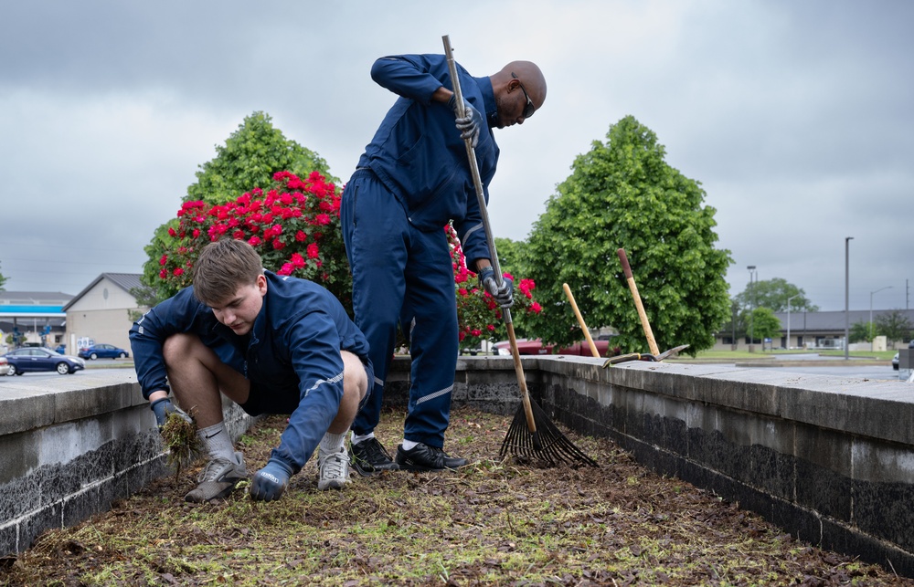 Spring cleaning at the Chapel