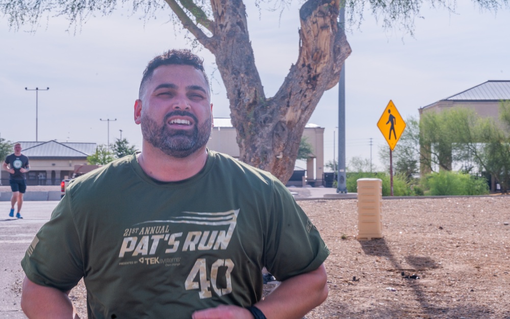 Luke Holds Commemorative 5k