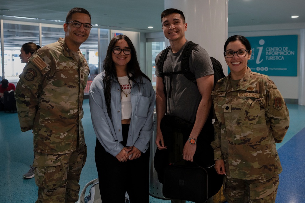 141st ACS deployers arrival