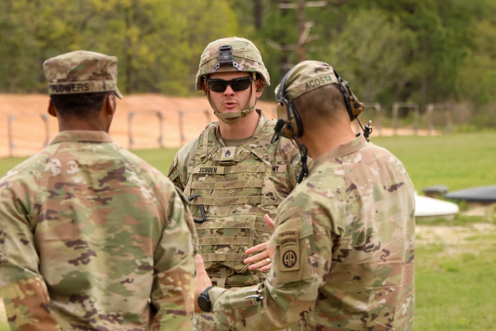82nd DSTB Conducts M4A1 Zero Range