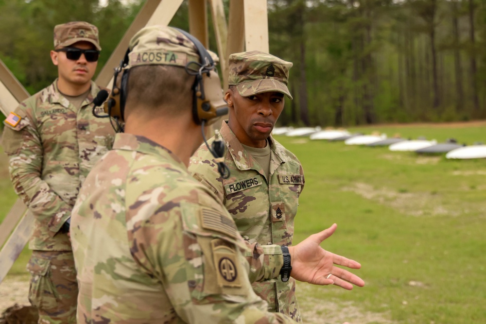 82nd DSTB Conducts M4A1 Zero Range