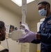 USS John C. Stennis (CVN 74) Sailor receives dental work