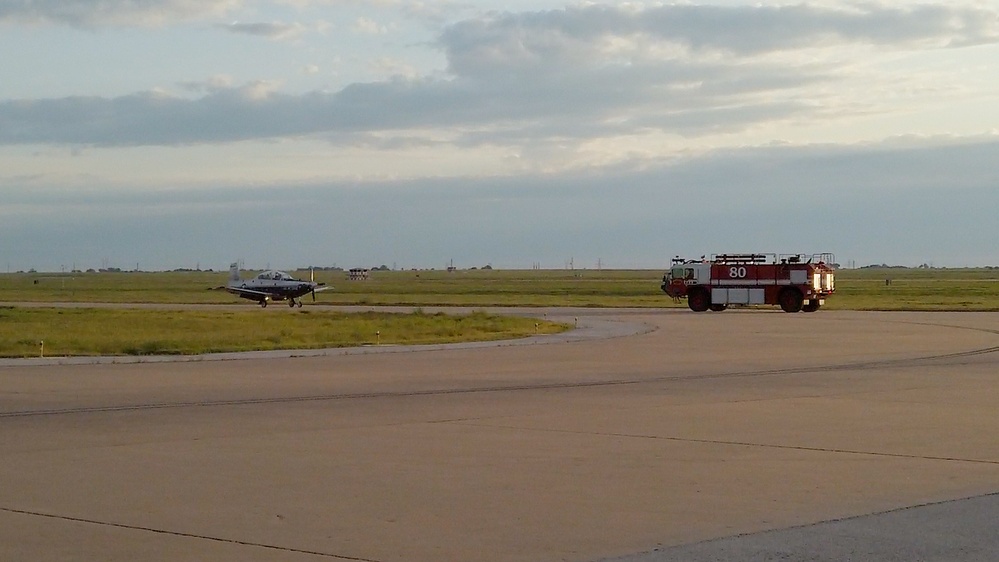 Taxiway D Landing