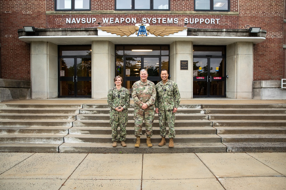 NAVSUP WSS Commander Hosts DLA Director, NAVSUP Commander