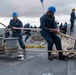 USS John P Murtha goes underway