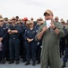 USS Kearsarge Conducts All-Hands Call