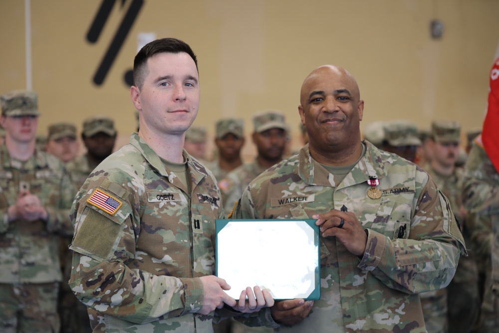 Headquarters &amp; Headquarters Company 16th Special Troops Battalion Change of Responsibility