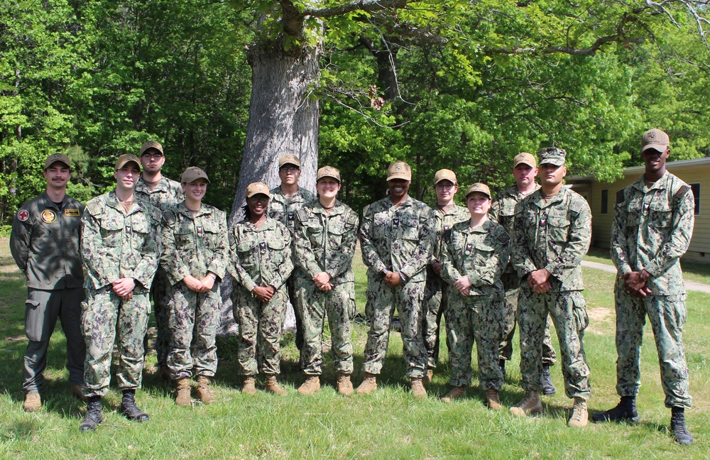 Navy Medicine Readiness and Training Command Patuxent River Corpsmen Lead Tactical Combat Casualty Care Course