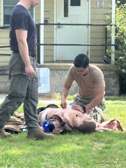 Navy Medicine Readiness and Training Command Patuxent River Corpsmen Lead Tactical Combat Casualty Care Course