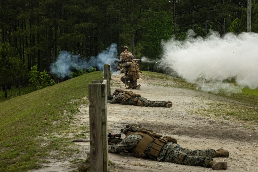 2d Battalion, 6th Marine Regiment Participates in TSULC: Live-Fire Ranges