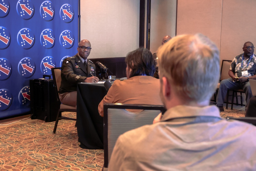 USARPAC Commander Highlights Regional Strategy, Partnership at LANPAC Press Conference