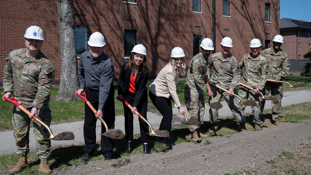 Grand Forks AFB breaks ground on $14.2M renovation