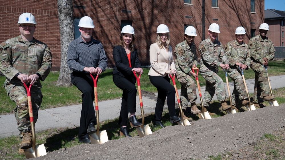 Grand Forks AFB breaks ground on $14.2M renovation