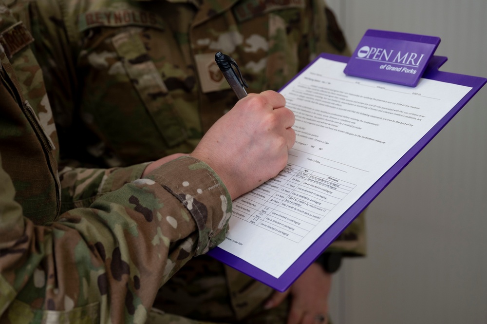 28th Medical Group integrates with 319th Medical Group, delivers medical care to B-1 beddown team