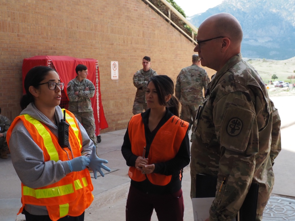 EACH conducts mass casualty exercise