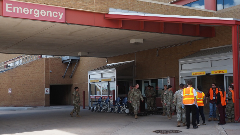 EACH conducts mass casualty exercise