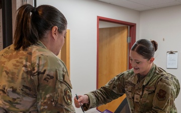28th Medical Group integrates with 319th Medical Group, delivers medical care to B-1 beddown team