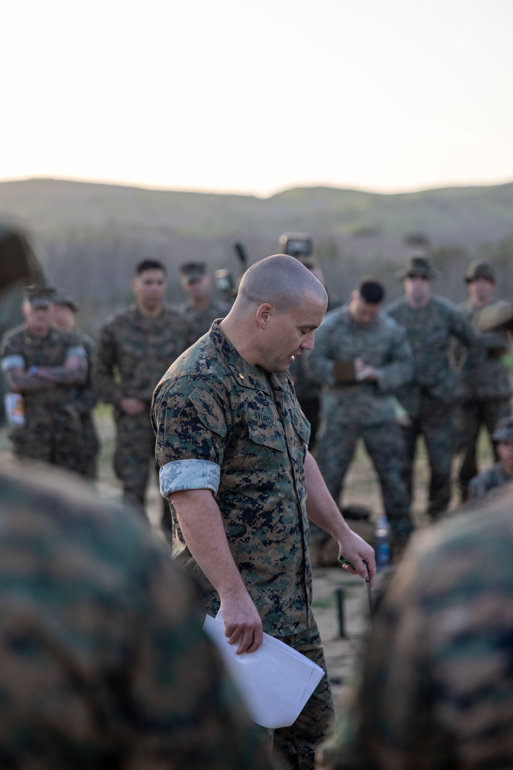 Balikatan 25: Division Marines conduct rehearsal of concept brief