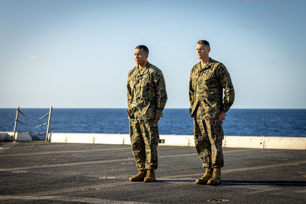 Awards and Promotions Ceremony Aboard USS New York | FWFL25