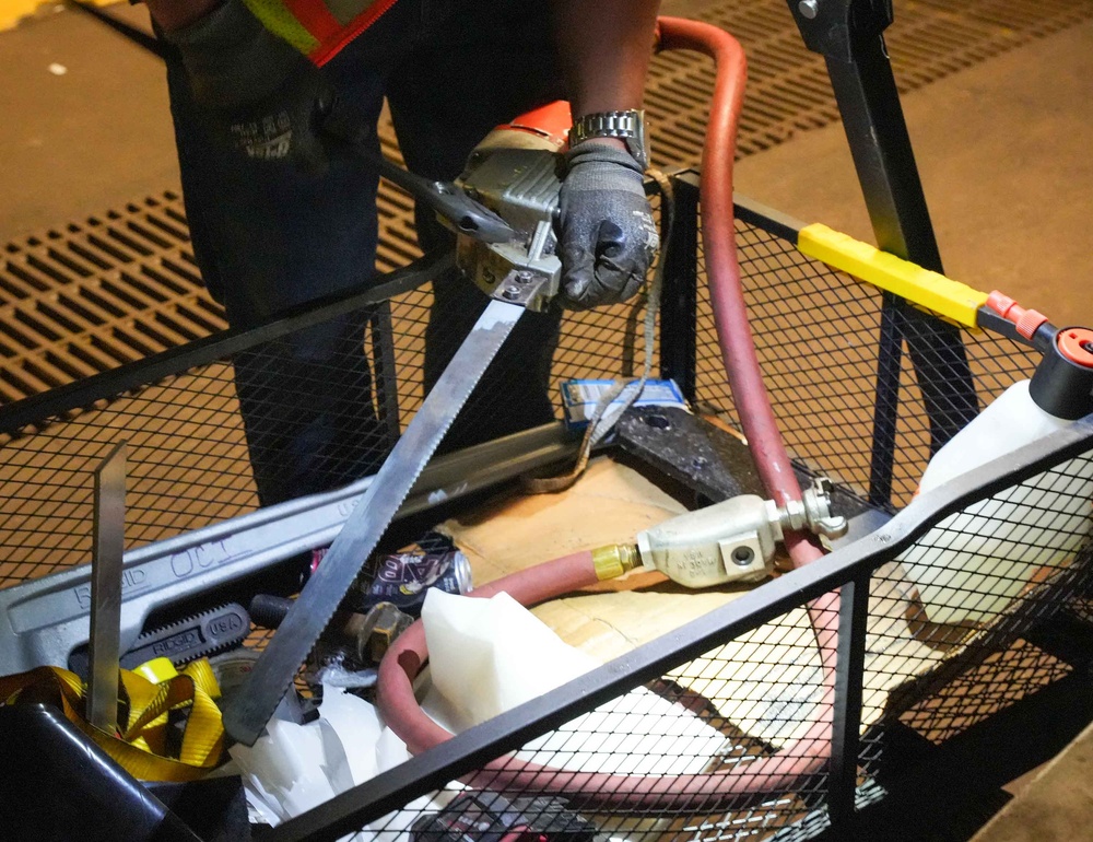 NCTF-RH Safely Prepares for Pipe Removal Operations