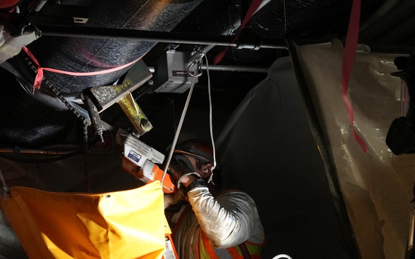 NCTF-RH Safely Prepares for Pipe Removal Operations