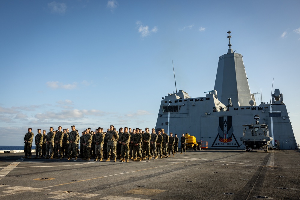 Awards and Promotions Ceremony Aboard USS New York | FWFL25