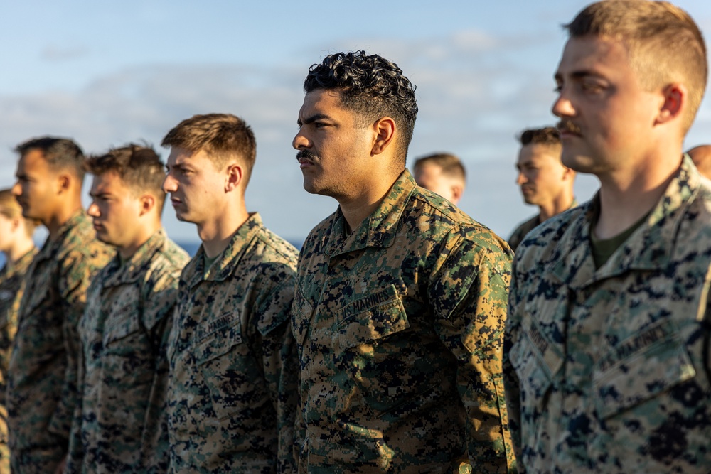 Awards and Promotions Ceremony Aboard USS New York | FWFL25