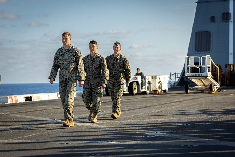 Awards and Promotions Ceremony Aboard USS New York | FWFL25