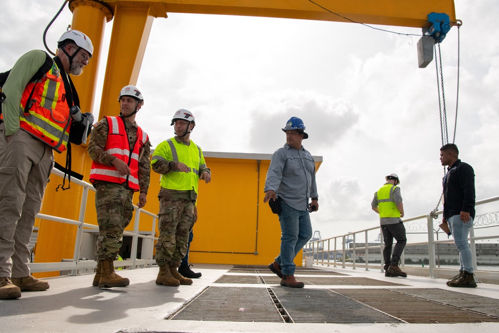 FEST-A tour of Water Treatment Facilities in Colón