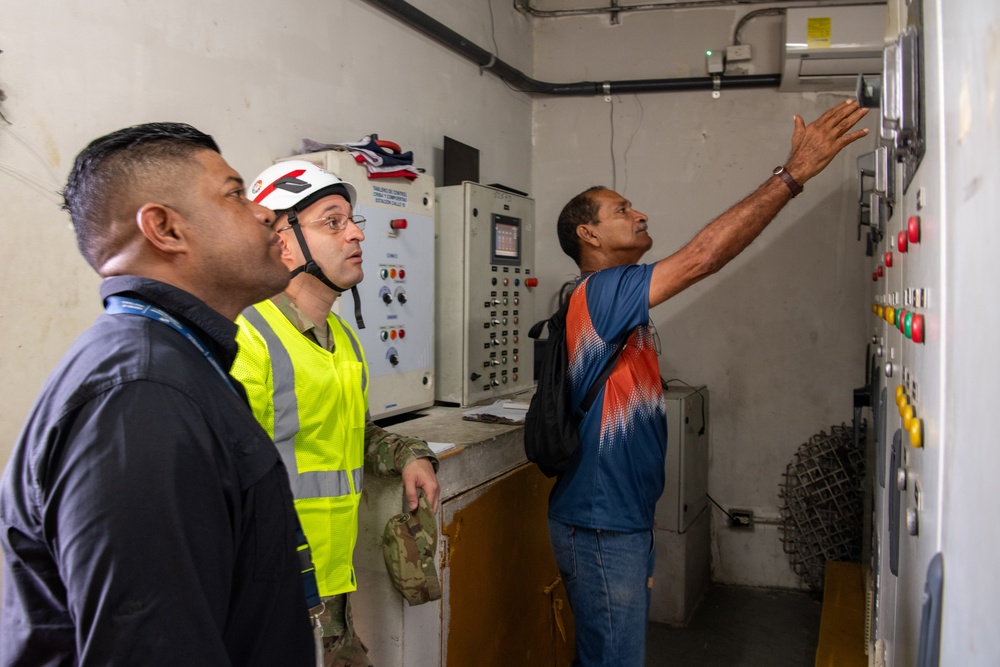 FEST-A tour of Water Treatment Facilities in Colón