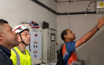 FEST-A tour of Water Treatment Facilities in Colón