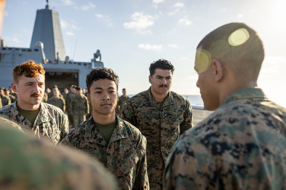 Awards and Promotions Ceremony Aboard USS New York | FWFL25