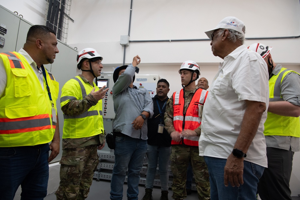FEST-A tour of Water Treatment Facilities in Colón