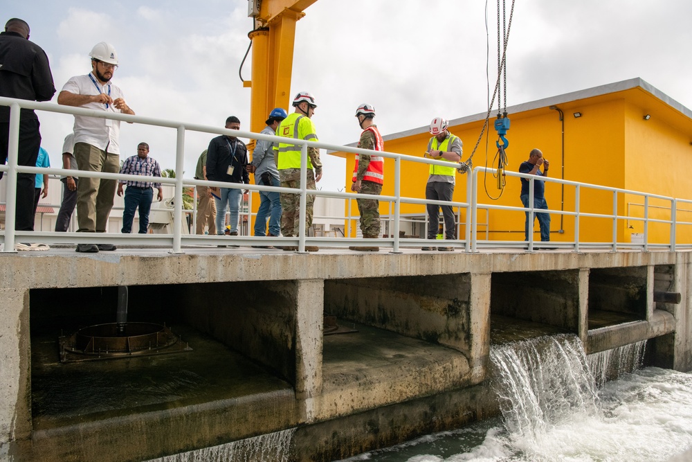 FEST-A tour of Water Treatment Facilities in Colón