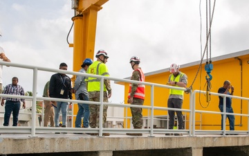 FEST-A tour of Water Treatment Facilities in Colón
