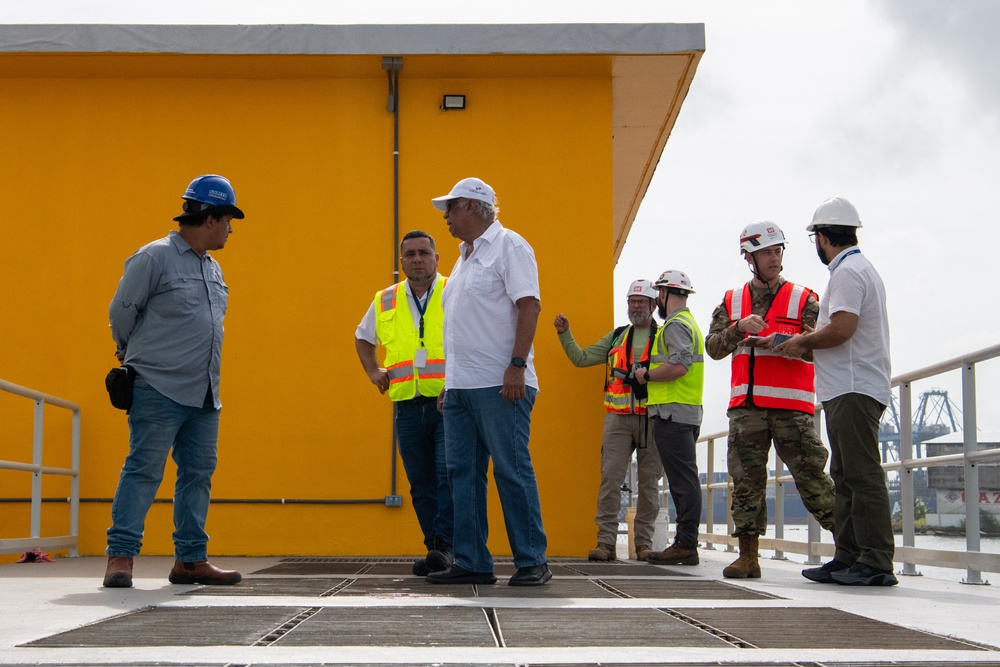 FEST-A tour of Water Treatment Facilities in Colón