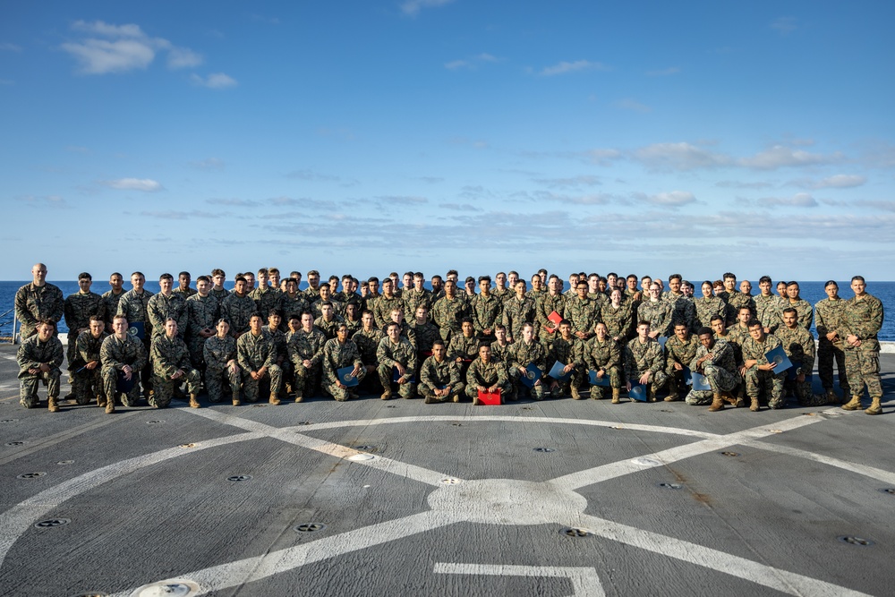 Awards and Promotions Ceremony Aboard USS New York | FWFL25