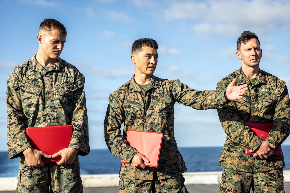 Awards and Promotions Ceremony Aboard USS New York | FWFL25