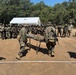 U.S. Marines and Paracadistas train litter carries during CENTAM Guardian 25