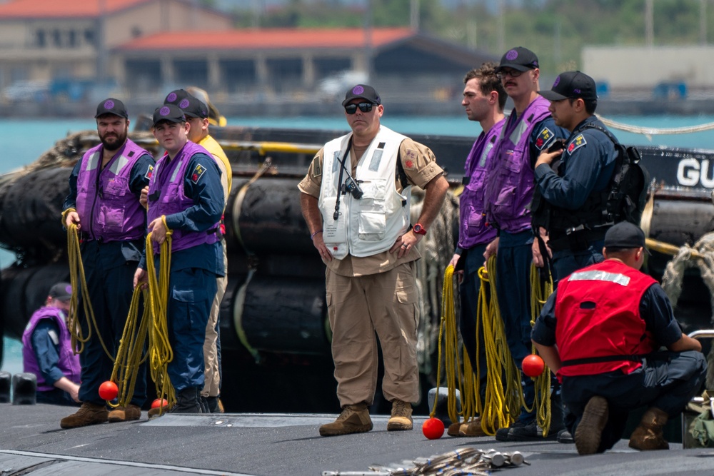USS Minnesota (SSN 783) returns to Naval Base Guam
