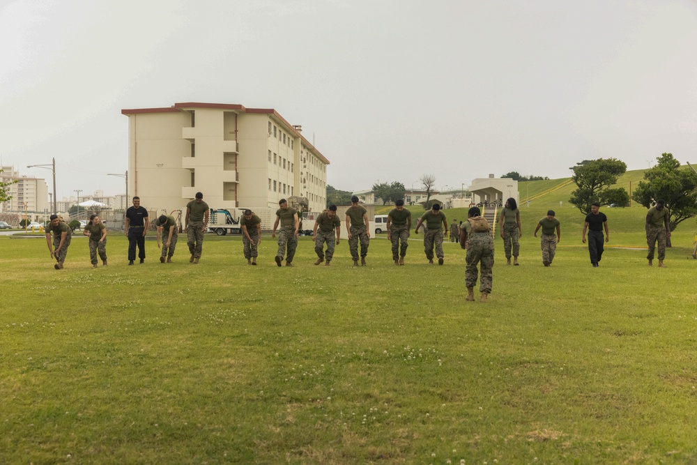 Marines Support an Elementary School Tsunami Drill