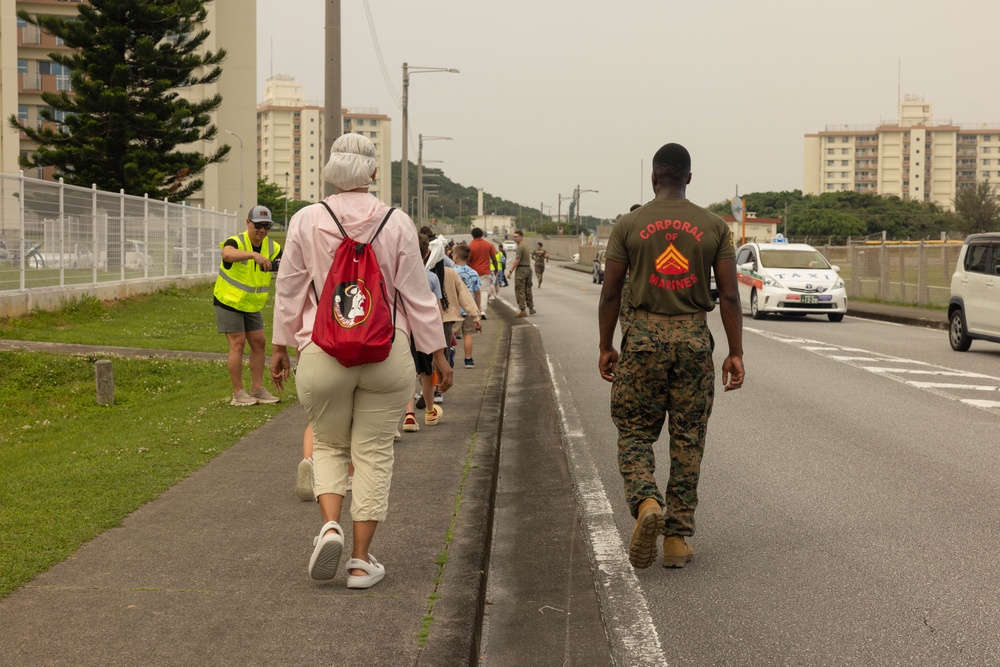 Marines Support an Elementary School Tsunami Drill