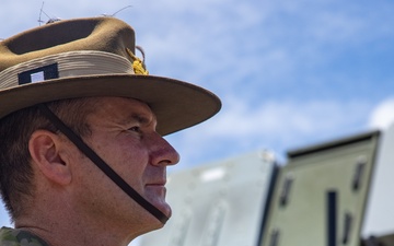 Australian Army Maj. Gen. Ash Collingburn visits Marine Corps Base Hawaii