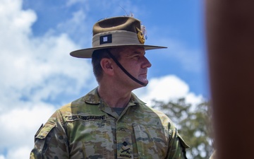 Australian Army Maj. Gen. Ash Collingburn visits Marine Corps Base Hawaii