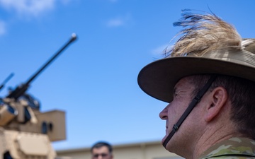 Australian Army Maj. Gen. Ash Collingburn visits Marine Corps Base Hawaii